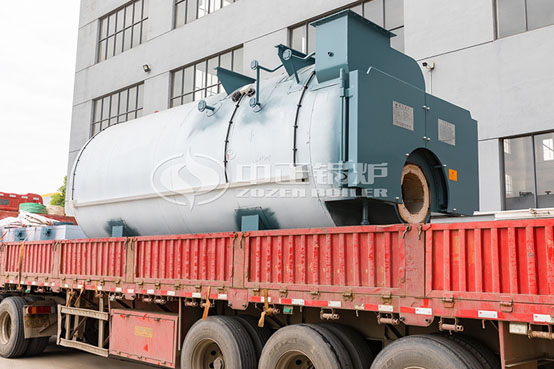 6吨节能环保WNS系列燃气蒸汽锅炉项目
