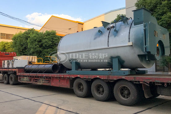 浙江6吨高效型二回程燃气蒸汽锅炉项目