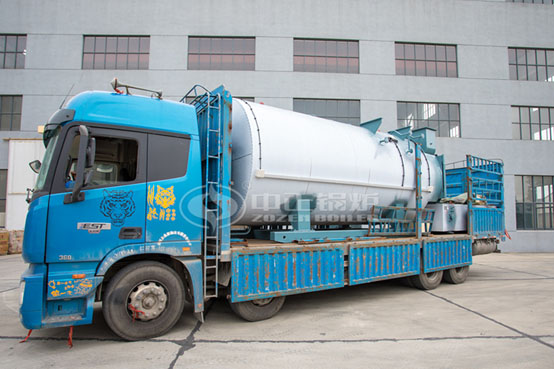云南昆明3吨高效节能燃气蒸汽锅炉项目